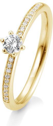 Produktbild Breuning Verlobungsring Pavé (52, 585/14 K Gold)