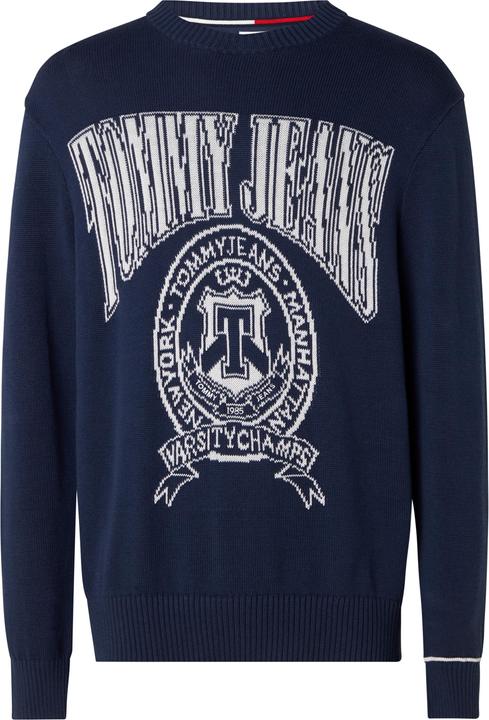 Immagine prodotto Tommy Hilfiger Tommy Jeans Maglione rilassato in maglia jacquard Varsity - 88647 (S)
