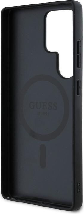 Immagine prodotto Guess Hülle Monogramm mit integriertem MagSafe und goldenem Logo (Samsung Galaxy S25 Ultra)
