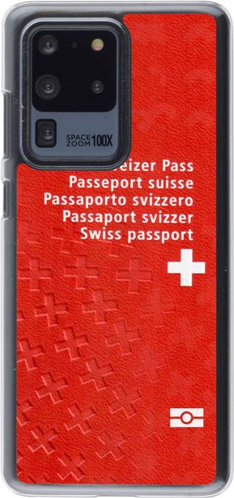 Produktbild PhoneLook Hülle transparent Swiss Passport (Samsung Galaxy S20 Ultra)