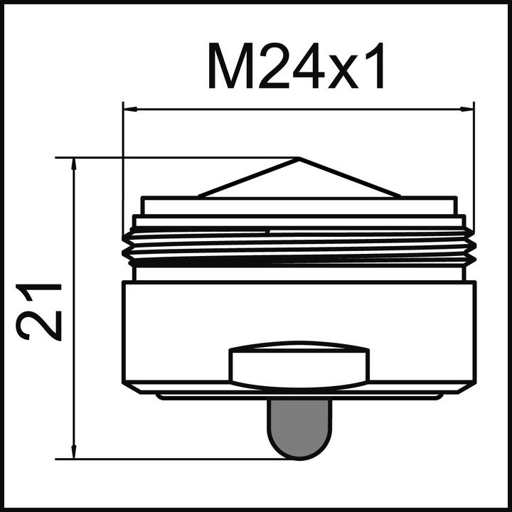 Actual product image Neoperl Push changeover jet control