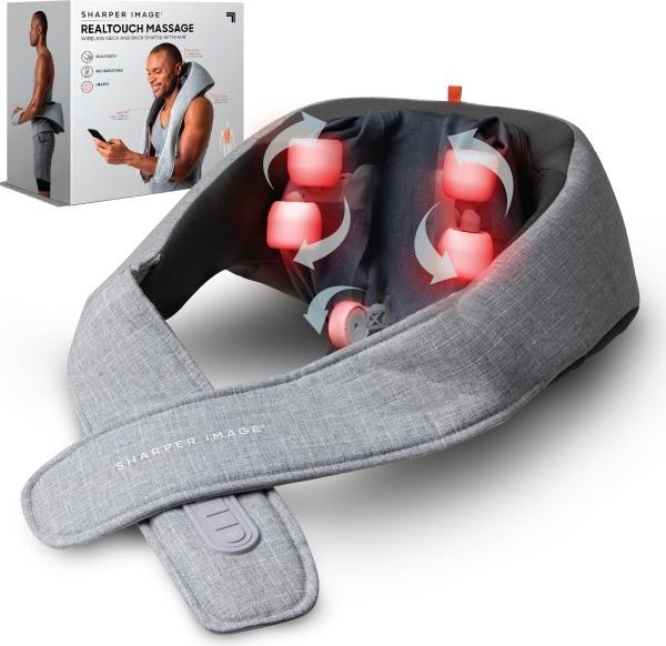 Produktbild Sharper Image Massager Realtouch Wireless Neck And Back With Heat
