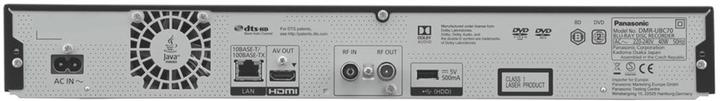 Image du produit Panasonic Dmr-Ubc70egs (500 Go, Lecteur Blu-ray, Enregistreur Blu-ray)