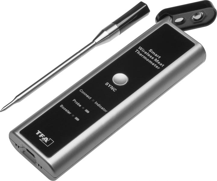 Produktbild TFA BBQ Thermometer inkl. L-Batterie anthrazit, FS-TFA
