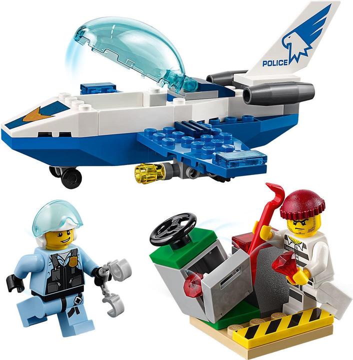 Image du produit LEGO Patrouille aérienne de police (60206, LEGO City)