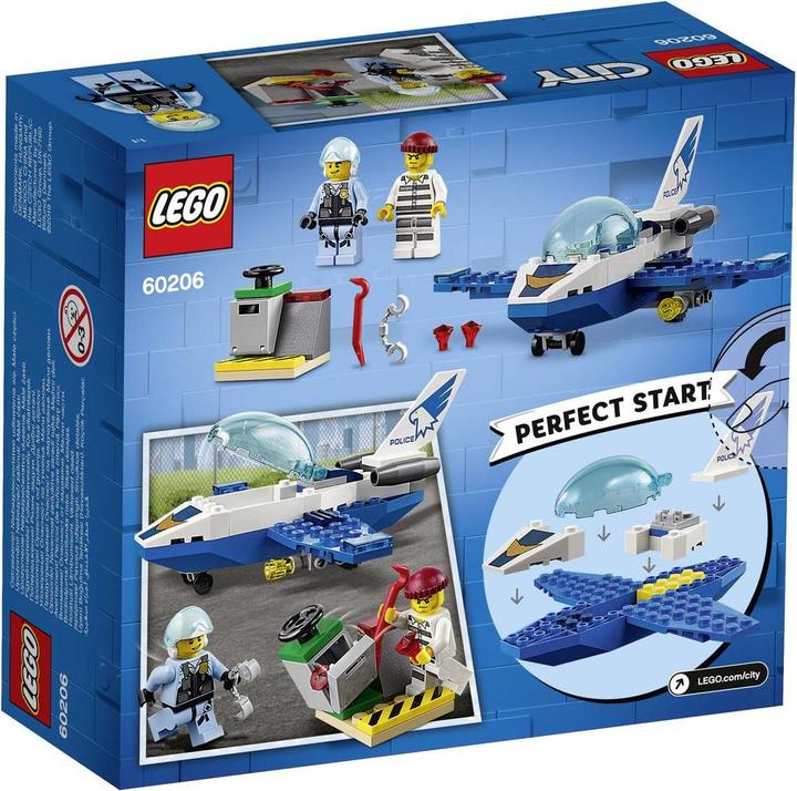 Image du produit LEGO Patrouille aérienne de police (60206, LEGO City)