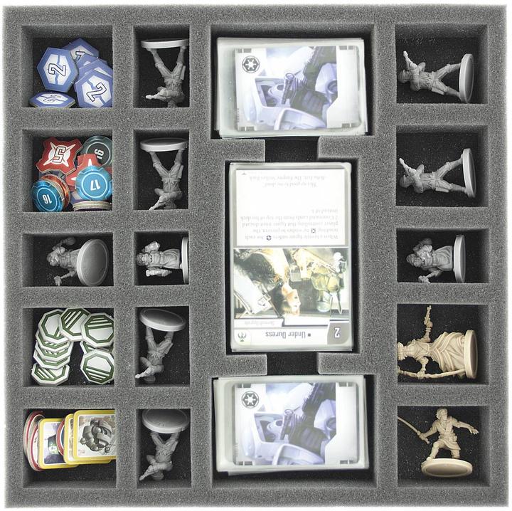 Actual product image Feldherr FH56978 - Foam set for Star Wars - Imperial Assault: Risky Game on Bespin (Plastic)