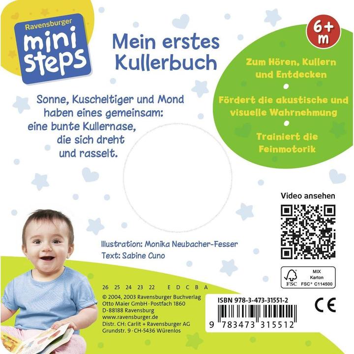 Produktbild Ravensburger Mein erstes Kullerbuch (Deutsch)