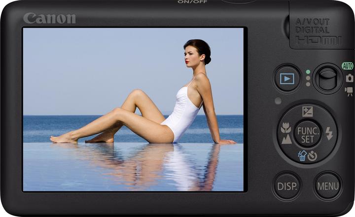 Immagine prodotto Canon Digital IXUS 120 IS, 12MP, zoom 4x, HD-Movie, nero (12 Mpx, 1/2,3'')