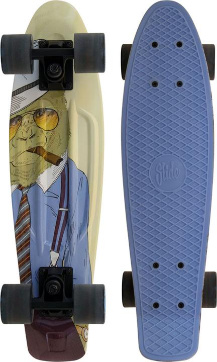 Slide Board Hipster Monkey (22")