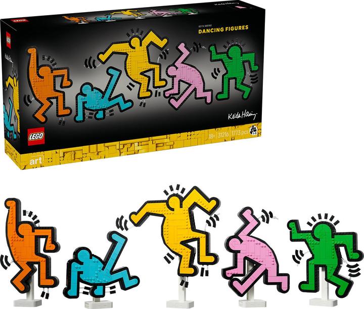 Image du produit LEGO Keith Haring - Figures dansantes (31216, LEGO Art)