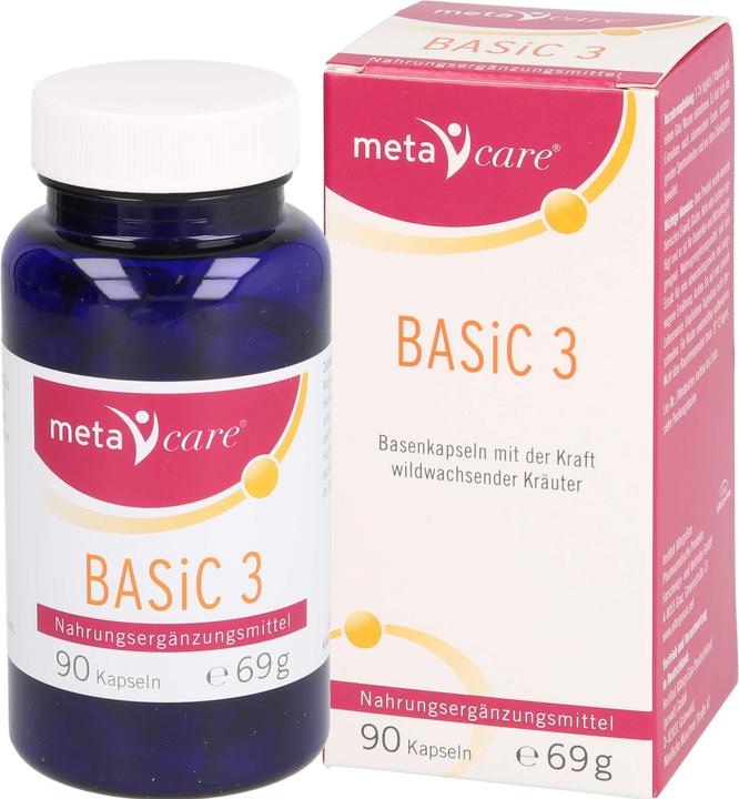 Image du produit Meta Care Basic 3 capsule (90 pièce(s), Capsules, 110 g)
