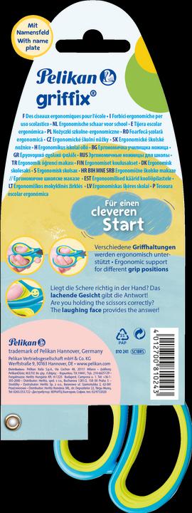 Produktbild Pelikan Schere griffix spitz (15 cm)
