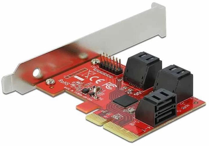 Actual product image Delock SATA controller PCI-Ex4- 6x SATA internal