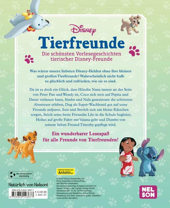 Actual product image Disney: Tierfreunde (German, 2023)