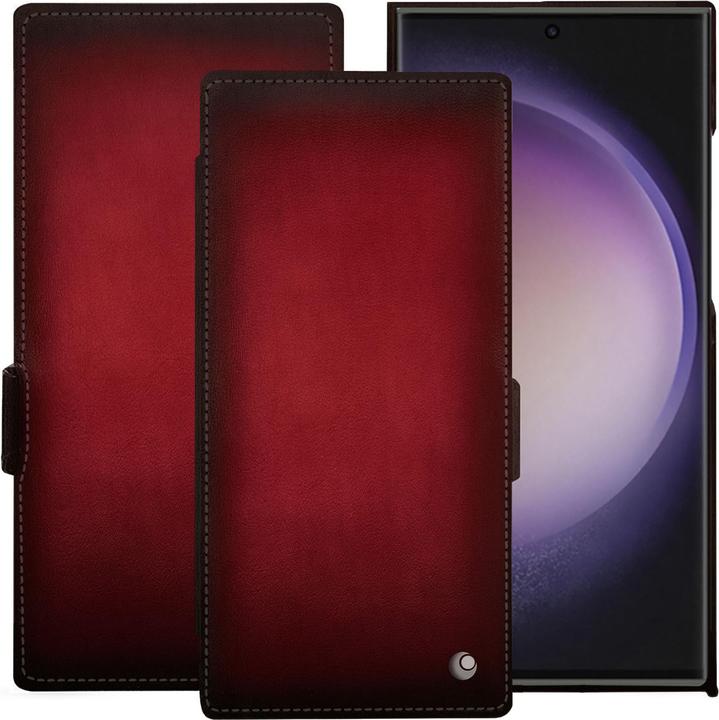 Productafbeelding Noreve Leren omslag horizontaal (Samsung Galaxy S23 Ultra, Samsung Galaxy S24 Ultra)