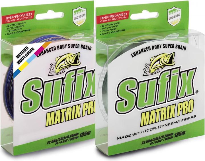 Immagine prodotto Sufix Matrix Pro – 135m (0.25 mm)