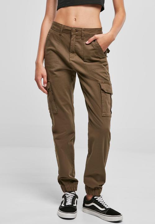 Actual product image Urban Classics Ladies Cotton Twill Utility Pants (26)