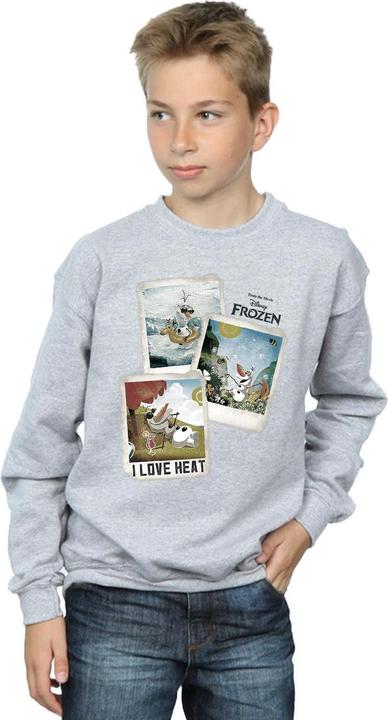 Immagine prodotto Disney Frozen Olaf Polaroid Felpa Ragazzi (152, 158)