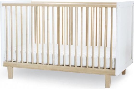 Oeuf NYC Lit bébé Rhea, Bouleau (140x70 cm) (140 x 70 cm)
