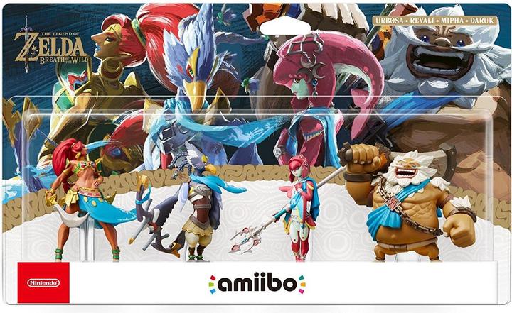 Nintendo amiibo The Legend of Zelda: Breath of the Wild Recken Set (Wii U, Switch, 3DS)