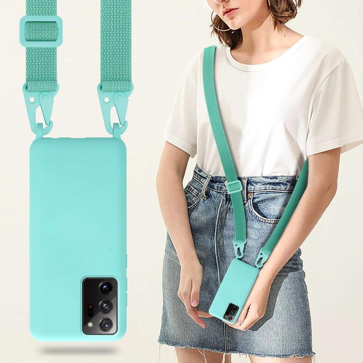 Produktbild Cadorabo TPU Cover Handy Kette Liquid (Samsung Galaxy Note 20+)