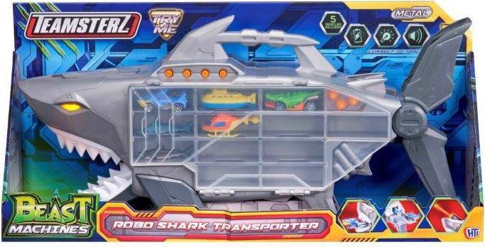 Actual product image Teamsterz BEAST MACHINES Shark Transporter