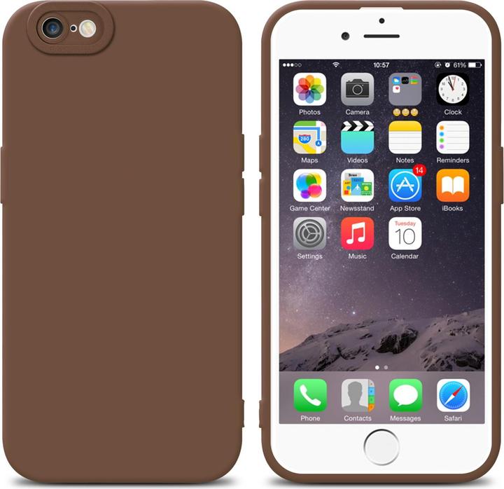 Productafbeelding Cadorabo Hoesje voor Apple iPhone 6 PLUS / 6S PLUS in TPU Fluid LM162 Style (Apple iPhone 6 Plus)