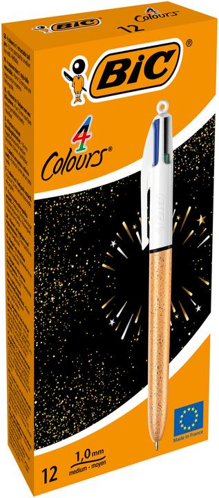 Produktbild Bic Kugelschreiber 1mm 992701 4 Colours Frozen 12 Stück (4 Farben, 12 x)
