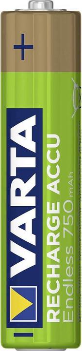 Produktbild Varta Recharge Accu Endless (4 Stk., AAA, 750 mAh)