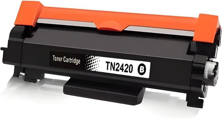 Hermex Alternativer Toner zu Brother TN-2420BK XL (BK)