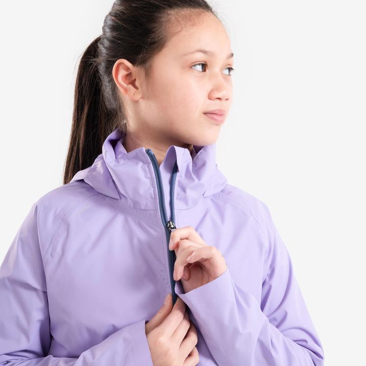 Immagine prodotto Kiprun Giacca da running per bambini 3-in-1 impermeabile e rimovibile - viola (122)
