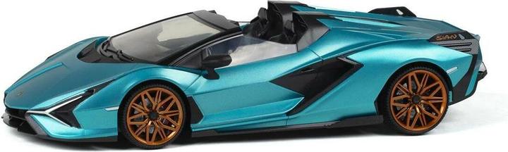 Image du produit Toymax Voiture Lamborghini Sian avec lumière, turquoise, 1:16