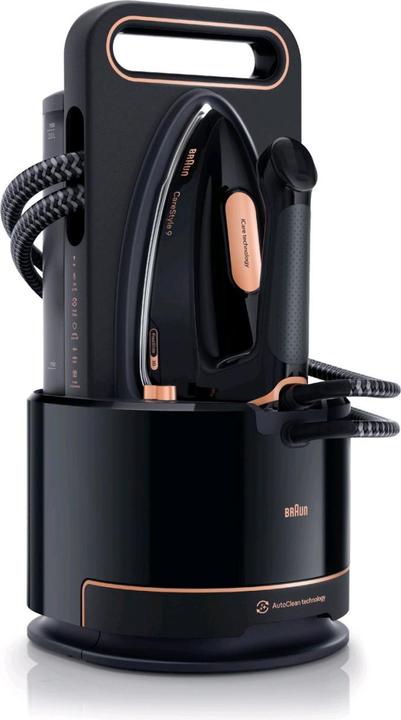 Actual product image Braun BRA IS9090BK Steam ironing station (2700 W, 750 g/min)