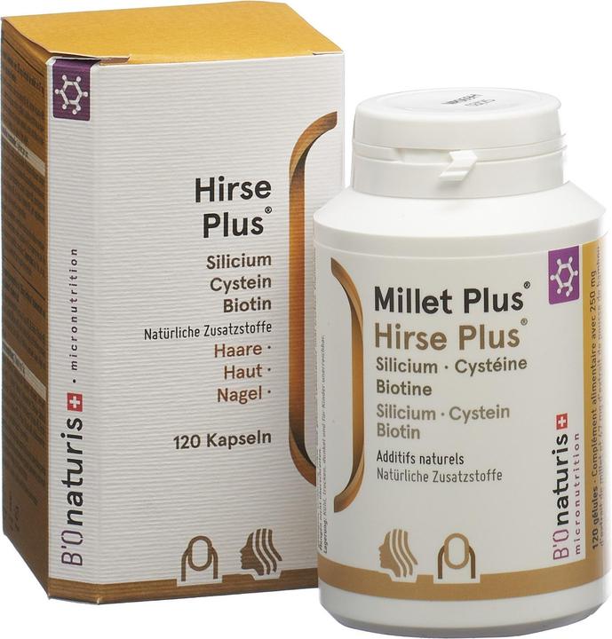 Produktbild B'Onaturis Hirse plus (120 Stück, Kapseln, 110 g)