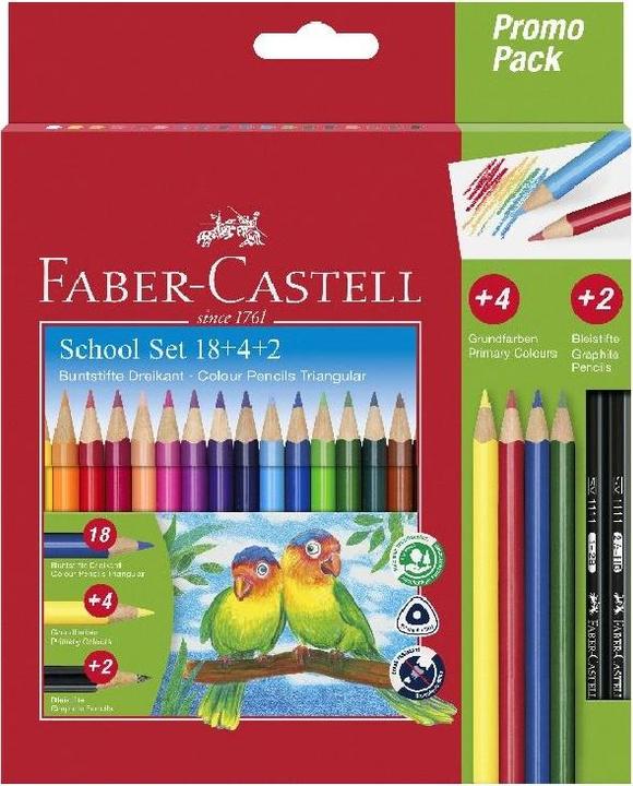 Image du produit Faber-Castell Crayon de couleur (Multicolore, 24 x)