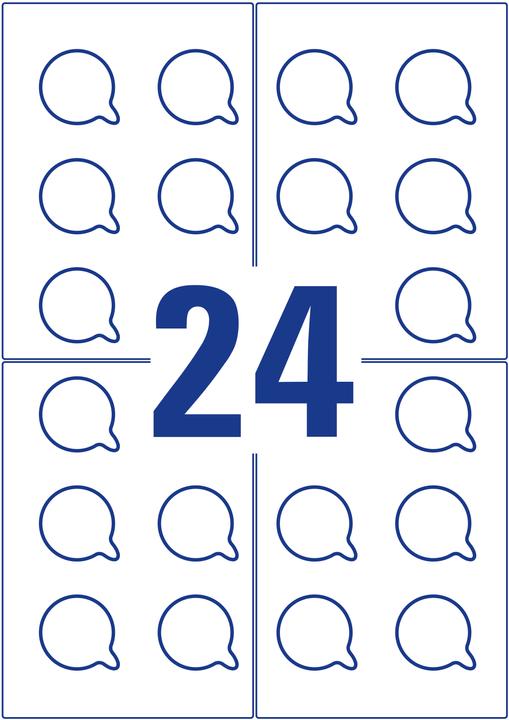 Produktbild Avery Prüfplaketten