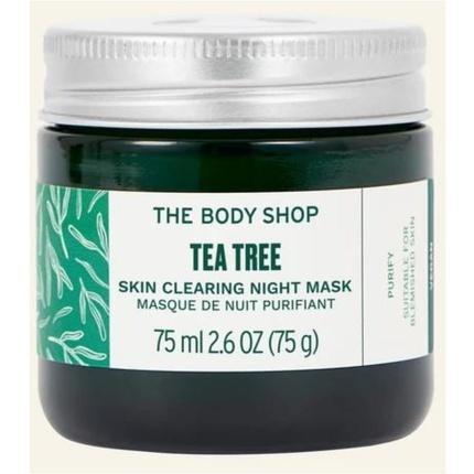 Actual product image Body Shop - Night cleansing mask for problematic and sensitive skin Tea Tree (Skin Clearing (75 ml)