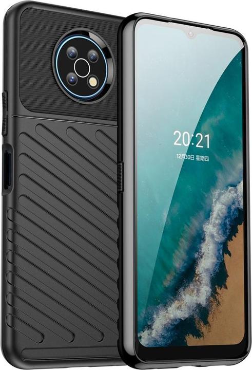 Immagine prodotto Cover-Discount Nokia G50 - Copertura in gomma testurizzata nera (Nokia G50)