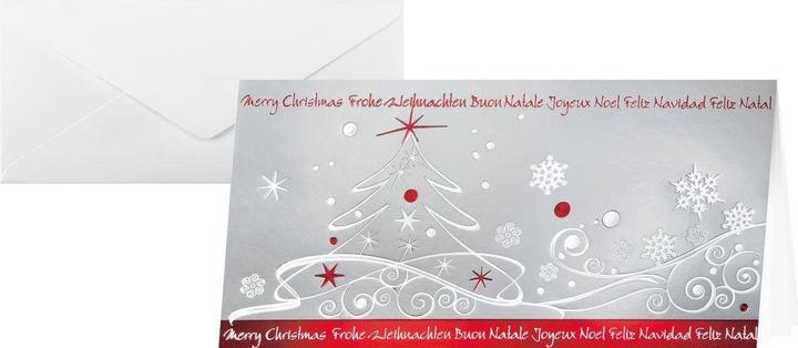 Produktbild Sigel Weihnachts-Karte winterbreeze 2/3 A4 (10 Stk.)