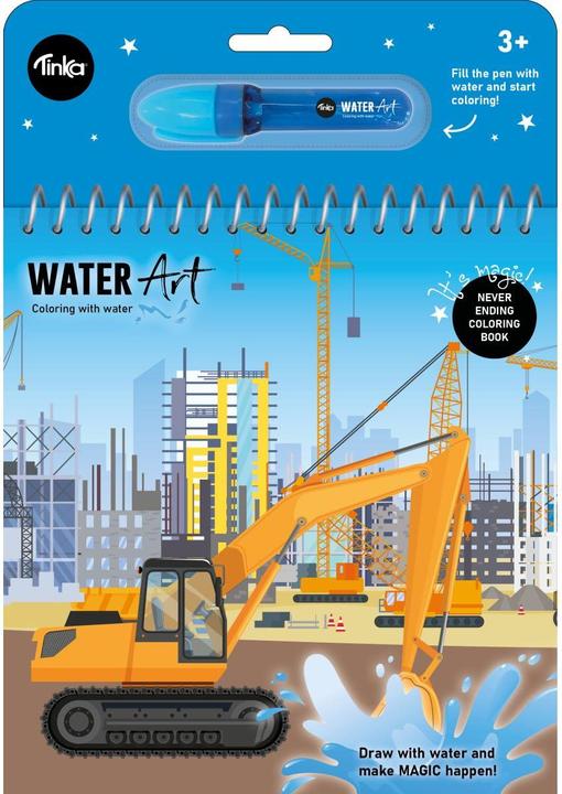 Actual product image Tinka Magic Tinka - Water Art - Vehicles (8-803804)