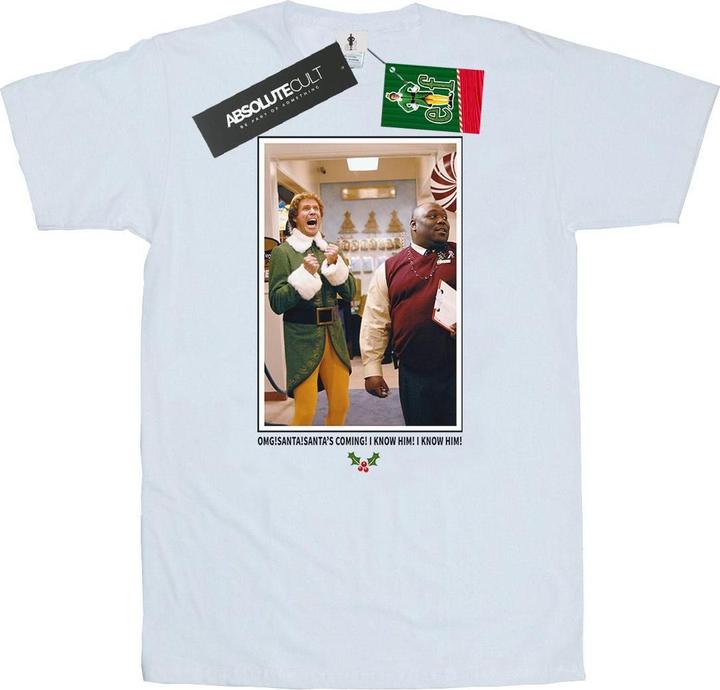 Elf OMG Santa Photo TShirt