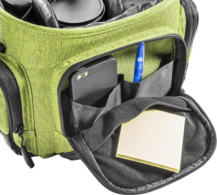 Actual product image mantona Premium camera bag green (Camera shoulder bag)