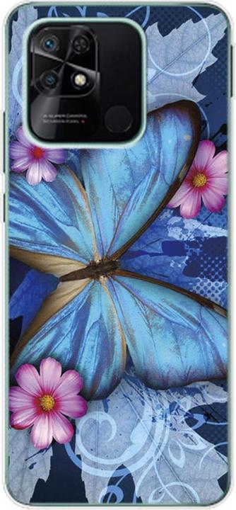 Schmetterling blau