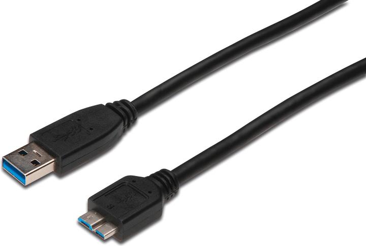 Produktbild Digitus USB A – USB micro B (1 m, USB 3.0)