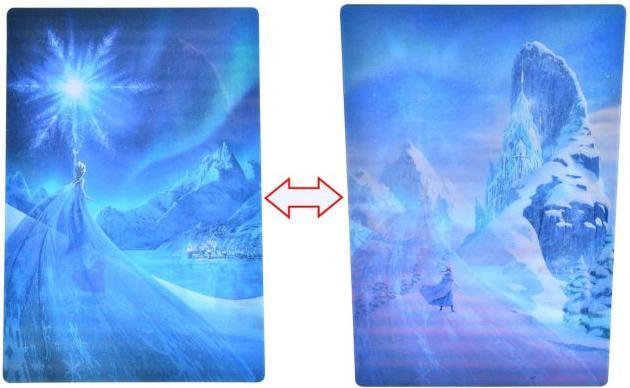 Immagine prodotto Disney Anna & Elsa Eisburg Lenticular Postkarte (1 pz.)