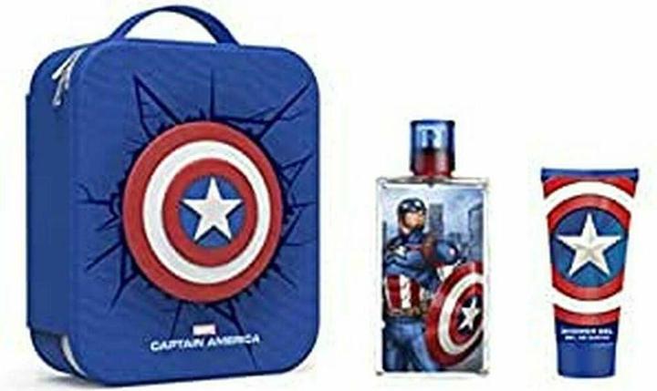 Captain America Eau De Toilette Spray 100ml Set 3 Stück 2020 (Eau de Toilette, 100 ml)