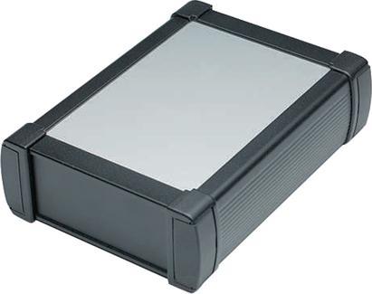 Image du produit Bopla Boîtier profilé noir 195 x 143 x 52 mm Aluminium (Boîtier)