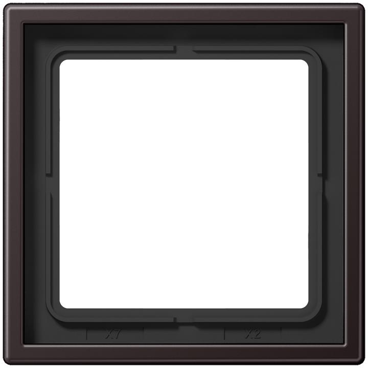Actual product image JUNG Frame 1gang AL2981D Aluminium