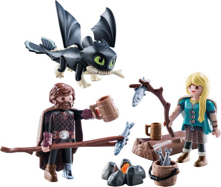 Produktbild Playmobil Hicks und Astrid (70040, Playmobil Dragons)